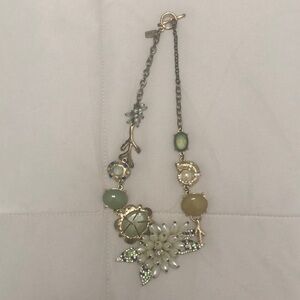 Top It Off Multicolored Charmed Necklace